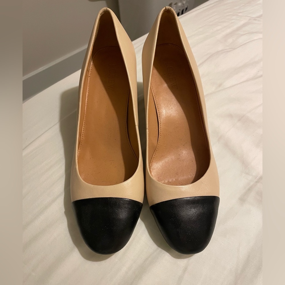 Two tone work shoes